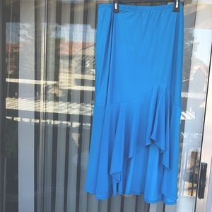 Anthony  Blue Asymmetrical skirt size 1X
